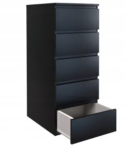 TP Living Komoda MALWA W5 čierna