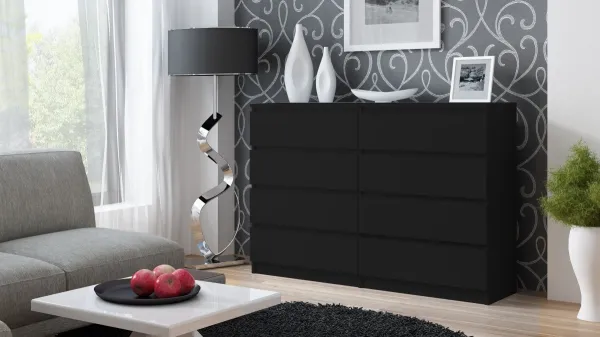 TP Living Komoda MALWA BETTY  II čierna