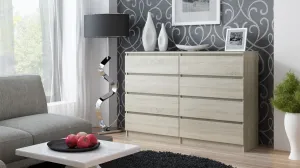 TP Living Komoda MALWA BETTY II dub sonoma