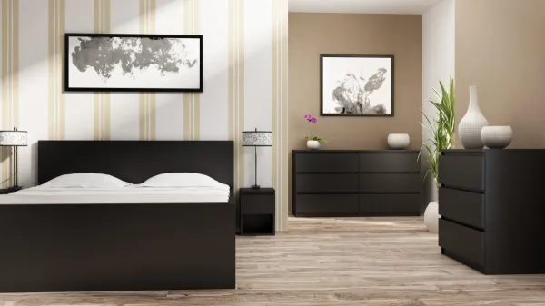 TP Living Komoda MALWA M3 čierna