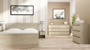 TP Living Komoda MALWA M3 dub sonoma