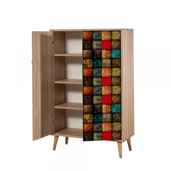 Hanah Home Komoda Multibox 80 cm viacfarebná