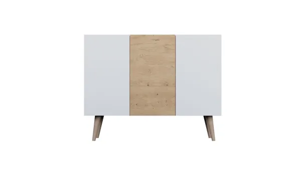 Kocot kids Komoda TORONTO 120 cm dub artisan/biela