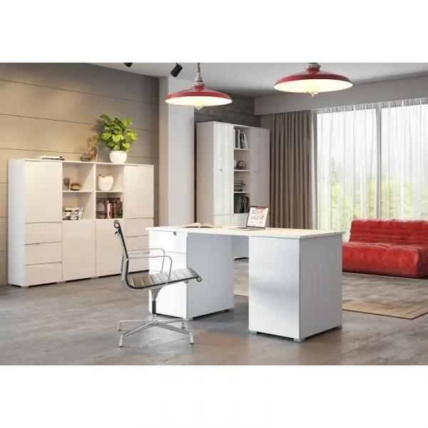Szynaka Komoda SELENE 7 | biela