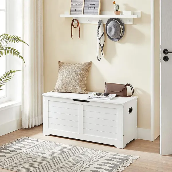 SONGMICS Komoda s úložným priestorom Vasagle Minimal biela