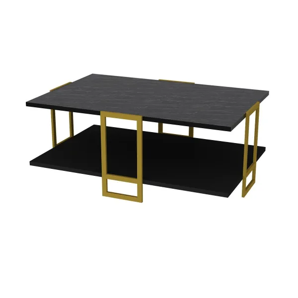 Konferenčný stolík Polka - Black