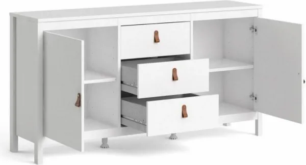 FALCO KOMODA DVE ZÁSUVKY 151 cm biela