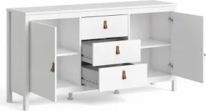 FALCO KOMODA DVE ZÁSUVKY 151 cm biela