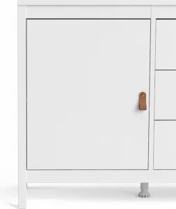FALCO KOMODA DVE ZÁSUVKY 151 cm biela