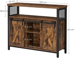 Komoda Houseland Tanya hnedá