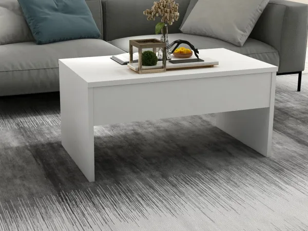 Hanah Home Konferenčný stolík Akilli biely