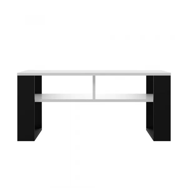 TP Living Konferenčný stolík Lawa MODERN 2P biely/čierny