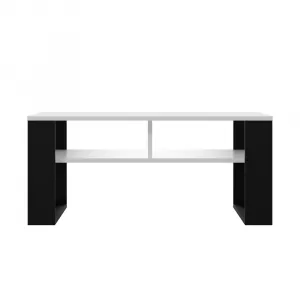 TP Living Konferenčný stolík Lawa MODERN 2P biely/čierny