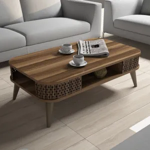 Eylul Walnut konferenčný stolík