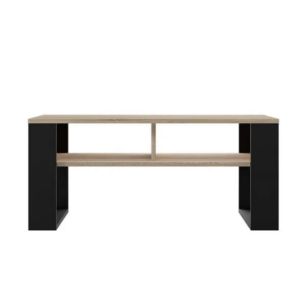 TP Living Konferenčný stolík Lawa MODERN 2P dub sonoma/čierna