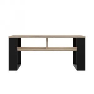 TP Living Konferenčný stolík Lawa MODERN 2P dub sonoma/čierna