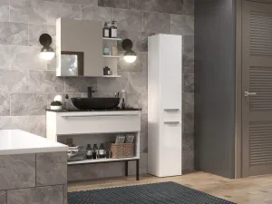 TP Living Kúpeľňová skrinka NEL IV biely lesk