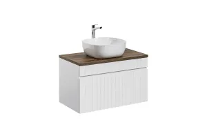 ArtCom Skrinka pod umývadlo ICONIC White 82-80 | 80 cm