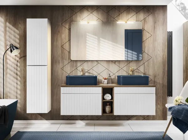 ArtCom Skrinka pod umývadlo ICONIC White 82-80 | 80 cm