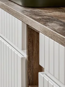 ArtCom Regál do kúpeľne SANTA FE Oak 81-01