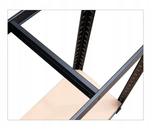 TP Living Regál Belt 180 cm čierny