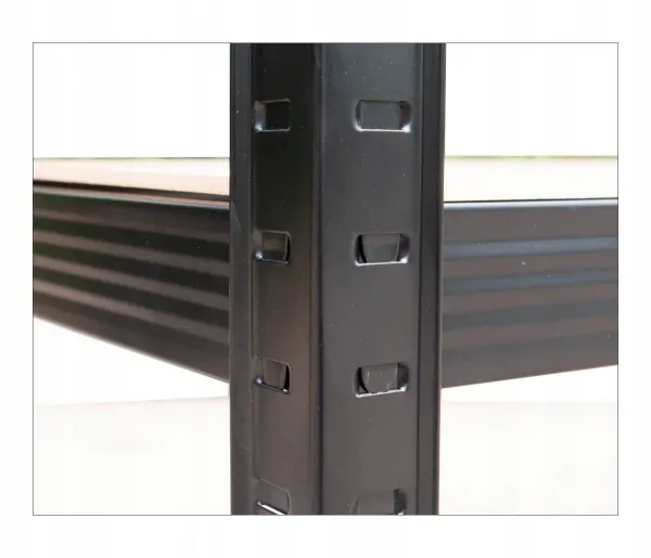 TP Living Regál Belt 180 cm čierny