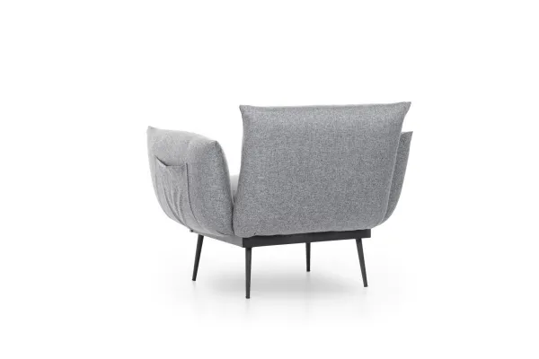 Kreslo ušiak Jax Solo - Grey GR110