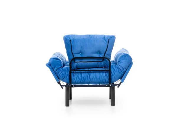 Kreslo ušiak Nitta Single - Blue