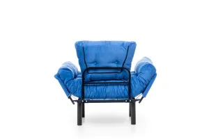 Kreslo ušiak Nitta Single - Blue