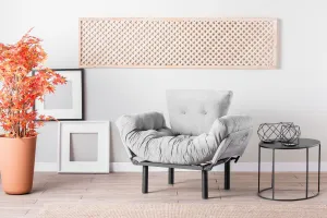 Kreslo ušiak Nitta Single - Grey