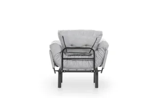 Kreslo ušiak Nitta Single - Grey