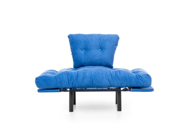 Kreslo ušiak Nitta Single - Blue