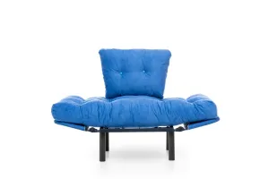 Kreslo ušiak Nitta Single - Blue