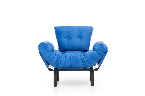 Kreslo ušiak Nitta Single - Blue