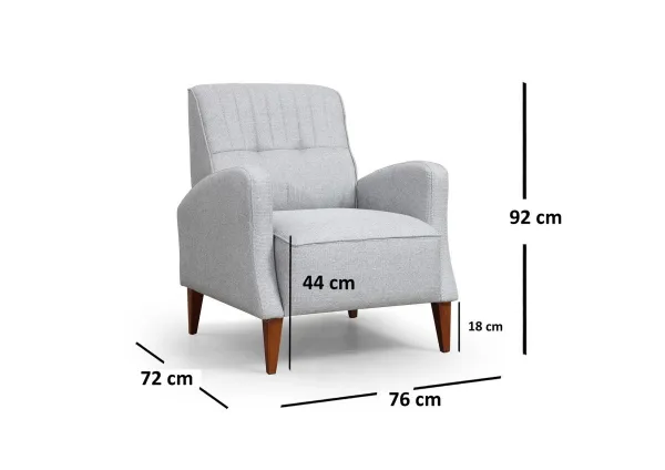 Kreslo ušiak Montana Armchair