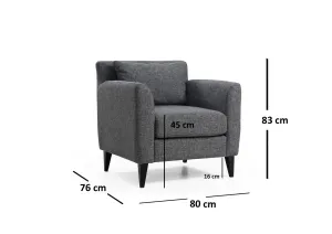 Kreslo ušiak Nordic Armchair
