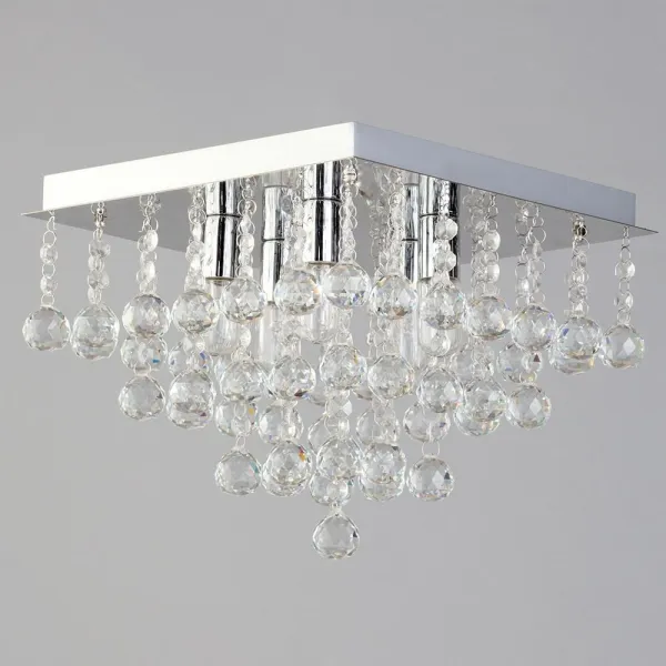 TooLight Krištáľové stropné svietidlo APP515-4C Cristal biele
