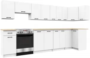Ak furniture Kuchynská skrinka Olivia W I 60 cm cm biela - závesná