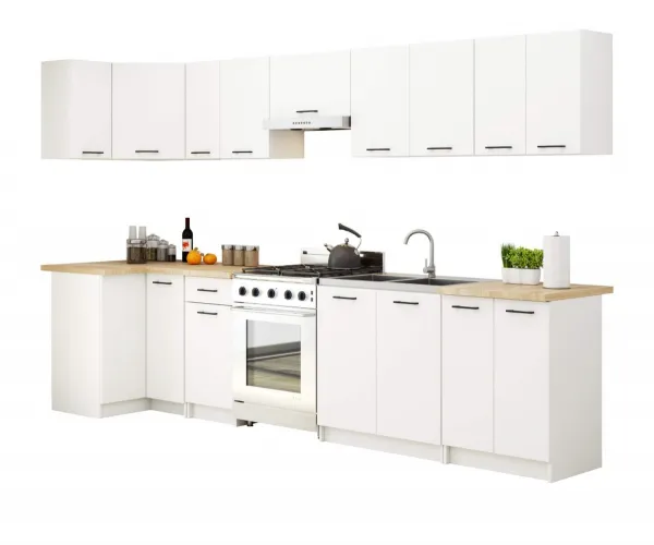Ak furniture Kuchynská skrinka pod drez Olivia S 80 cm biela