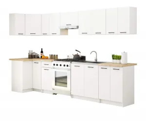 Ak furniture Kuchynská skrinka pod drez Olivia S 80 cm biela