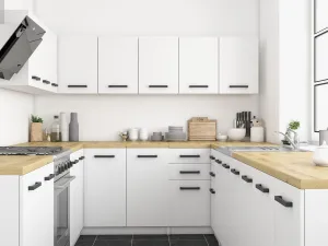TP Living Kuchynská linka MARINET biela / dub artisan