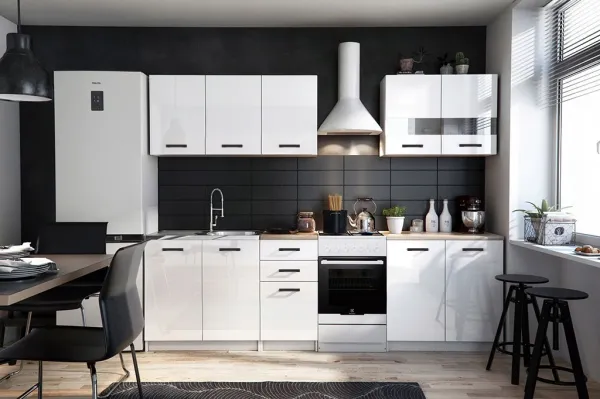 TP Living Kuchynská linka MARINET biela / dub artisan