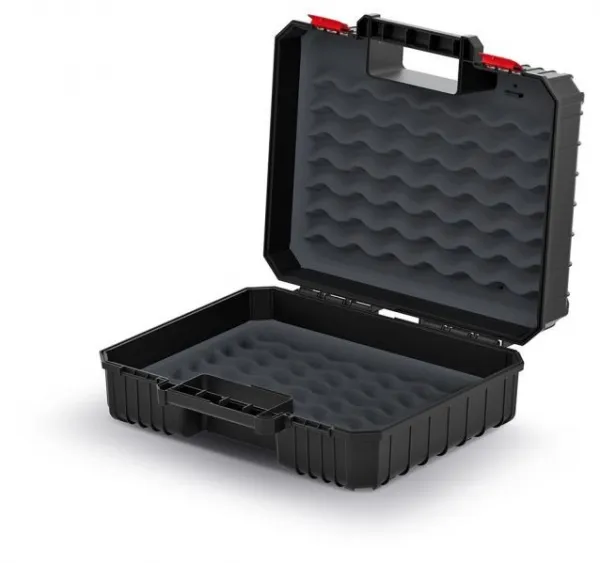 Prosperplast Kufr na nářadí HARDY 38,4 x 33,5 x 14,4 cm černo-červený