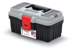Prosperplast Kufr na nářadí OPTIMMAX II černo-šedý, varianta 36 cm