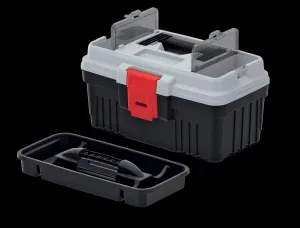 Prosperplast Kufr na nářadí OPTIMMAX II černo-šedý, varianta 36 cm