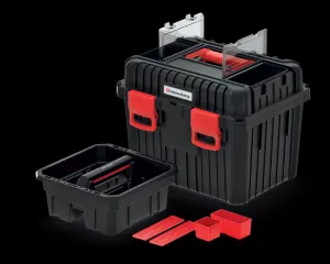 Prosperplast Kufr na nářadí HARDY IX černo-červený, varianta 58,5 cm
