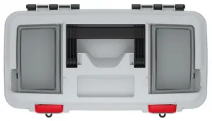 Prosperplast Kufr na nářadí OPTIMMAX II černo-šedý, varianta 36 cm