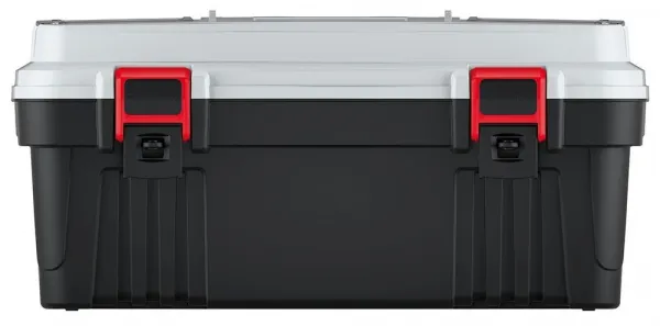 Prosperplast Kufr na nářadí OPTIMMAX II černo-šedý, varianta 36 cm