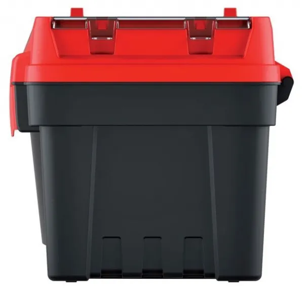 Prosperplast Kufr na nářadí TEVOX VI černo-červený, variant 36 cm