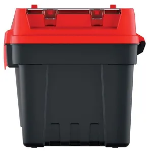 Prosperplast Kufr na nářadí TEVOX VI černo-červený, variant 36 cm